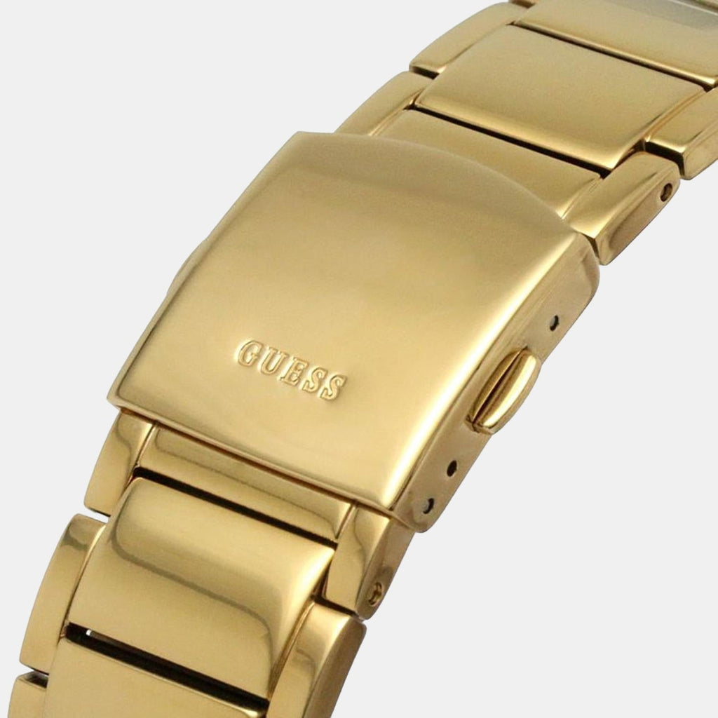 Guess Phoenix Multi Function Black Dial Gold Steel Strap Watch for Men - GW0456G1 Buy Now By Guess