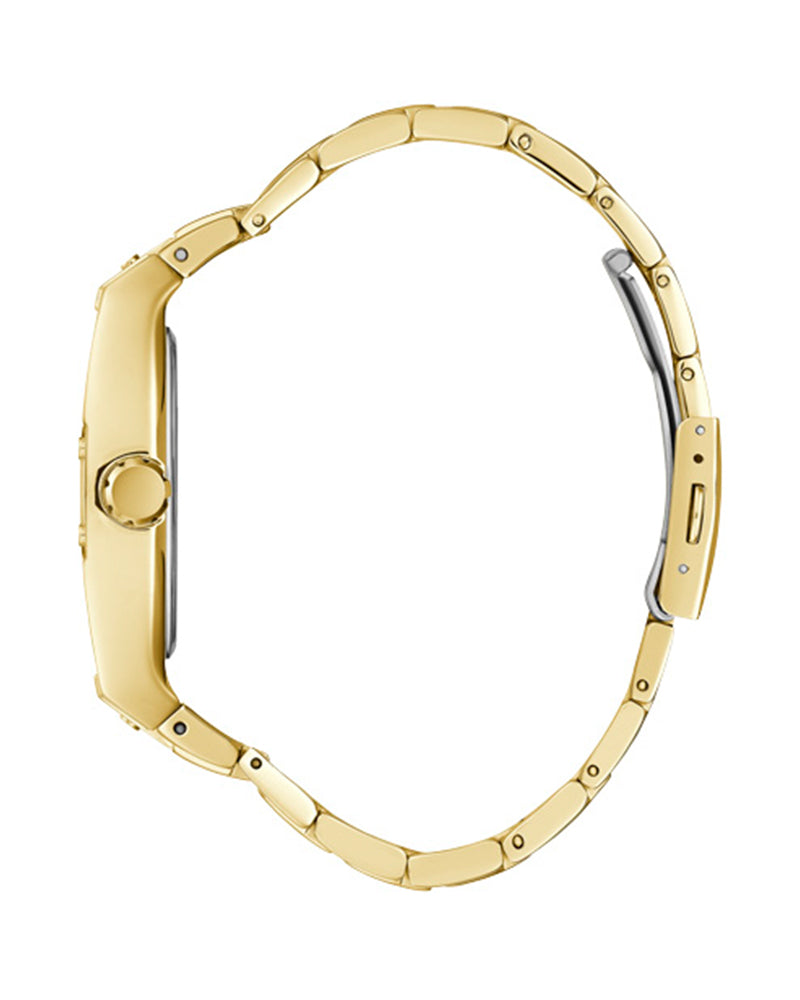 Guess Phoenix Multi Function Gold Dial Gold Steel Strap Watch for Men - GW0456G2 Buy Now By Guess