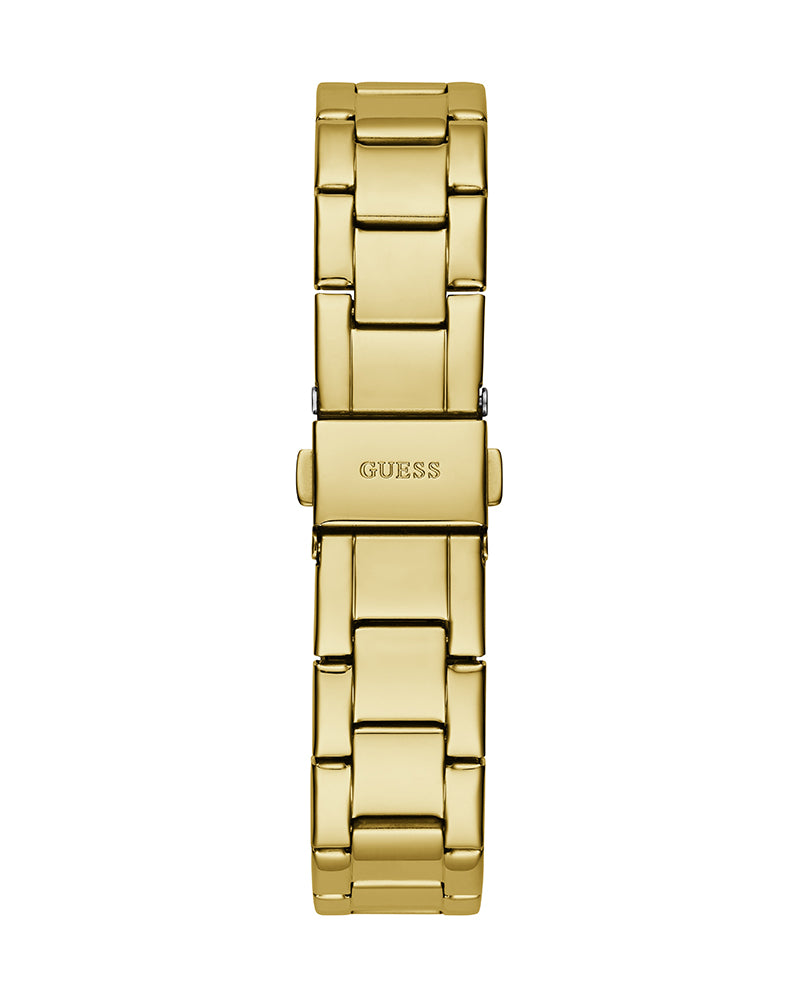 Guess Cosmo Chronograph Green Dial Gold Steel Strap Watch For Women - GW0465L5 Buy Now By Guess