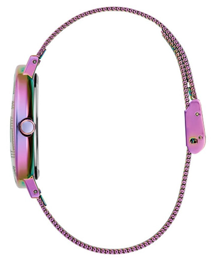 Guess Iconic Quartz Multicolor Dial Multicolor Mesh Bracelet Watch For Women - GW0479L1 Buy Now By Guess