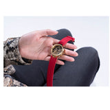 Guess Solstice Diamonds Gold Dial Red Rubber Strap Watch for Women - GW0484L1 Buy Now By Guess
