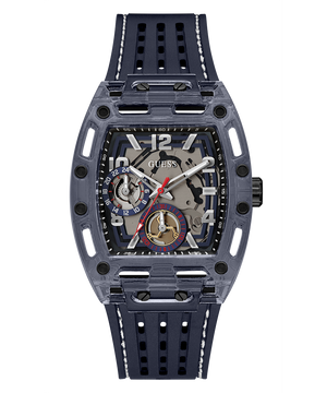 Guess Phoenix Chronograph Black Dial Black Rubber Strap Watch for Men - GW0499G1 Buy Now By Guess