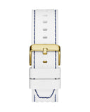 Guess Phoenix Multifunction Blue Dial White Rubber Strap Watch for Men - GW0499G6 Buy Now By Guess