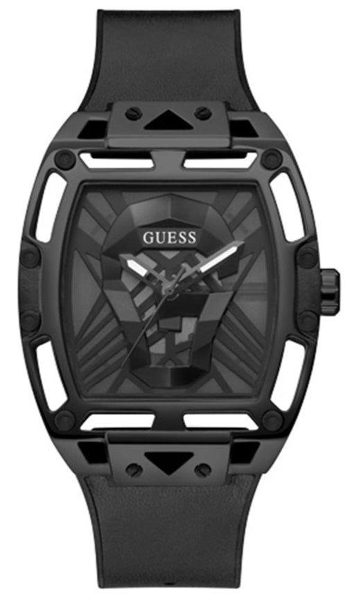 Guess Legend Black Dial Black Silicone Strap Watch For Men - GW0500G2 Buy Now By Guess