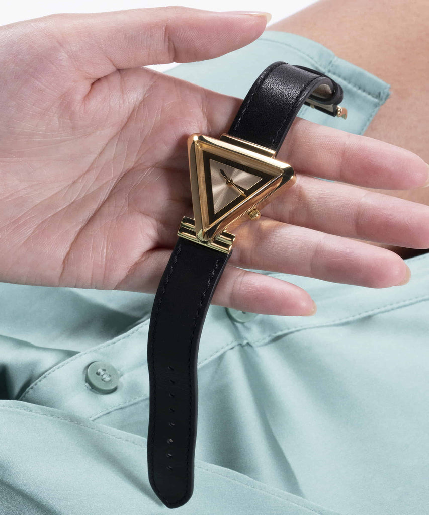 Guess Fame Quartz Black Dial Black Leather Strap Watch For Women - GW0504L5 Buy Now By Guess