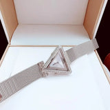 Guess Fame Diamonds Silver Dial Silver Mesh Bracelet Watch for Women - GW0508L1 Buy Now By Guess