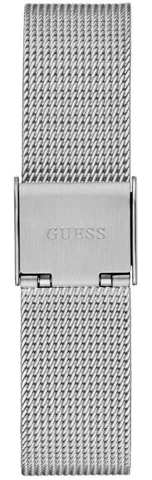 Guess Fame Diamonds Silver Dial Silver Mesh Bracelet Watch for Women - GW0508L1 Buy Now By Guess