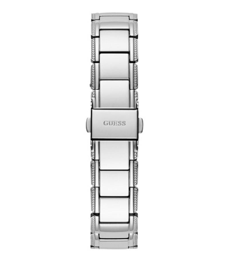 Guess Lily Quartz Silver Dial Silver Steel Strap Watch For Women - GW0528L1 Buy Now By Guess