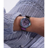 Guess Lily Analog Purple Dial Purple Steel Strap Watch For Women - GW0528L4 Buy Now By Guess