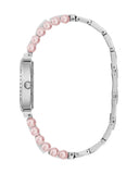 Guess Gala Diamonds Silver Dial Two Tone Steel Strap Watch for Women - GW0531L1 Buy Now By Guess