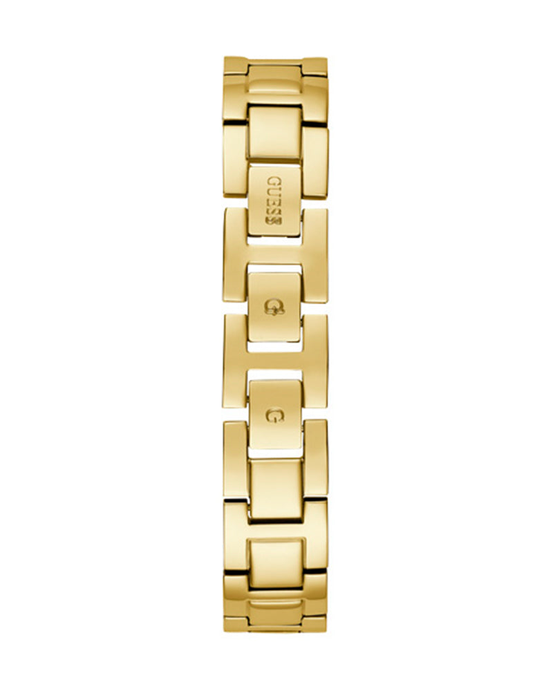 Guess Gala Diamonds Gold Dial Two Tone Steel Strap Watch for Women - GW0531L2 Buy Now By Guess