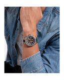 Guess Edge Chronograph Black Dial Silver Steel Strap Watch For Men - GW0539G1 Buy Now By Guess