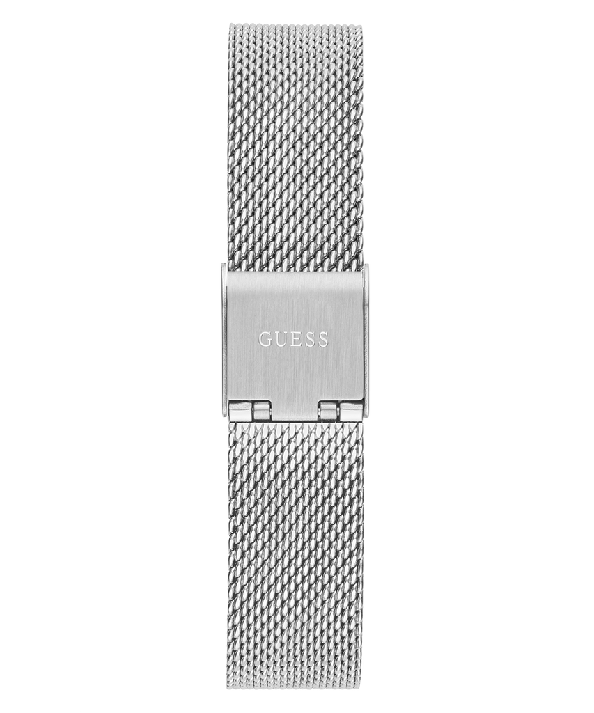 Guess Dream Crystals Silver Dial Silver Mesh Strap Watch For Women - GW0550L1 Buy Now By Guess