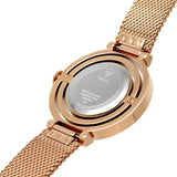 Guess Dream Crystals Rose Gold Dial Rose Gold Mesh Bracelet Watch For Women - GW0550L3 Buy Now By Guess