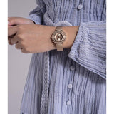 Guess Dream Crystals Rose Gold Dial Rose Gold Mesh Bracelet Watch For Women - GW0550L3 Buy Now By Guess