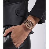 Guess Duchees Quartz Rose Gold Dial Rose Gold Steel Strap Watch For Women - GW0558L3 Buy Now By Guess