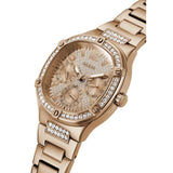 Guess Duchees Quartz Rose Gold Dial Rose Gold Steel Strap Watch For Women - GW0558L3 Buy Now By Guess