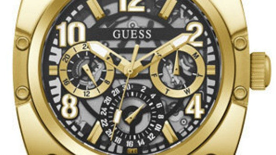 Guess Prodigy Black Dial Black Silicone Strap Watch For Men - GW0569G2 Buy Now By Guess