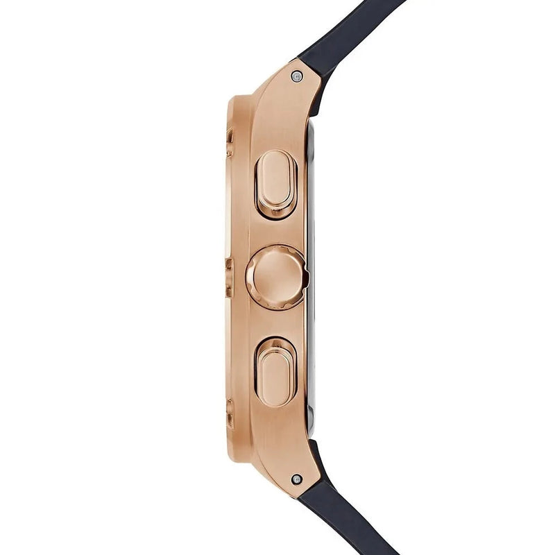 Guess Headline Multifunction Quartz Blue Dial Blue Silicone Strap Watch For Men - GW0571G2 Buy Now By Guess