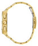 Guess Edge Chronograph Black Dial Gold Steel Strap Watch For Men - GW0539G2 Buy Now By Guess