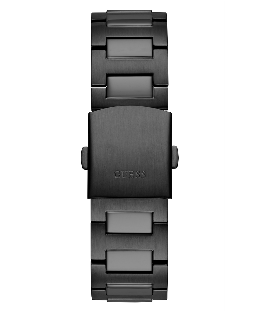 Guess Duke Glitz Crystals Black Dial Black Steel Strap Watch For Men - GW0576G3 Buy Now By Guess