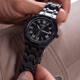 Guess Asset Quartz Black Dial Black Steel Strap Watch For Men - GW0575G3 Buy Now By Guess