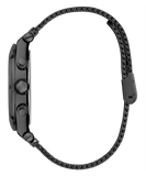 Guess Continental Chronograph Black Dial Black Mesh Strap Watch For Men - GW0582G3 Buy Now By Guess