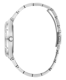 Guess Allara Quartz Silver Dial Silver Steel Strap Watch For Women - GW0604L1 Buy Now By Guess