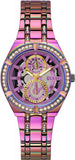 Guess Allara Quartz Purple Dial Purple Steel Strap Watch For Women - GW0604L4 Buy Now By Guess