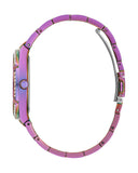 Guess Allara Quartz Purple Dial Purple Steel Strap Watch For Women - GW0604L4 Buy Now By Guess