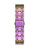 Guess Allara Quartz Purple Dial Purple Steel Strap Watch For Women - GW0604L4 Buy Now By Guess