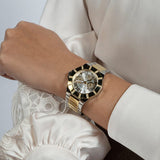 Guess Sunray Multifunction Silver Dial Two Tone Steel Strap Watch for Women - GW0616L2 Buy Now By Guess