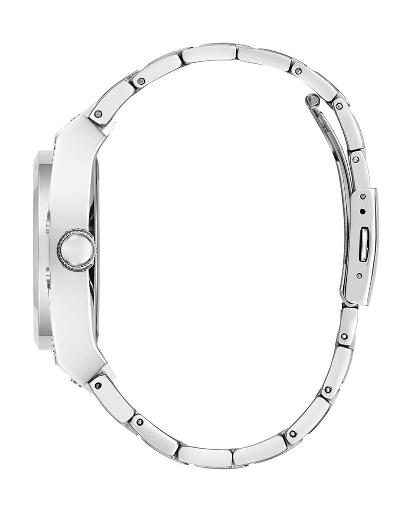 Guess Prodigy Chronograph Blue Dial Silver Steel Strap Watch For Men - GW0624G1 Buy Now By Guess