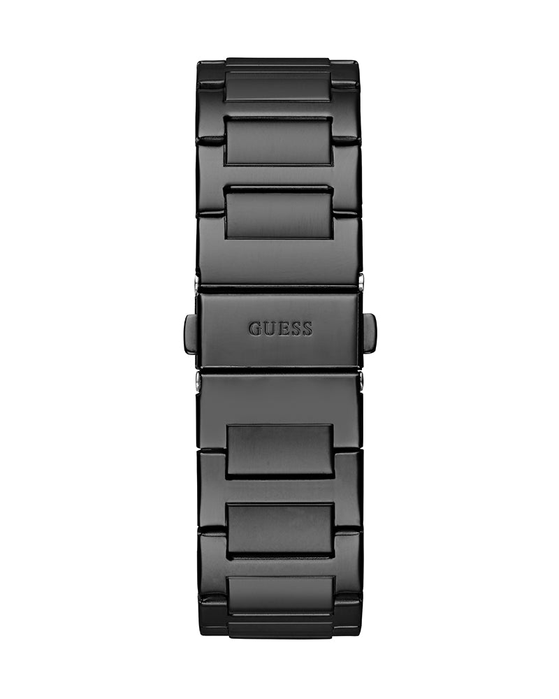 Guess Integrity Analog Black Dial Black Steel Strap Watch for Men - GW0631G2 Buy Now By Guess