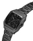 Guess Integrity Analog Black Dial Black Steel Strap Watch for Men - GW0631G2 Buy Now By Guess