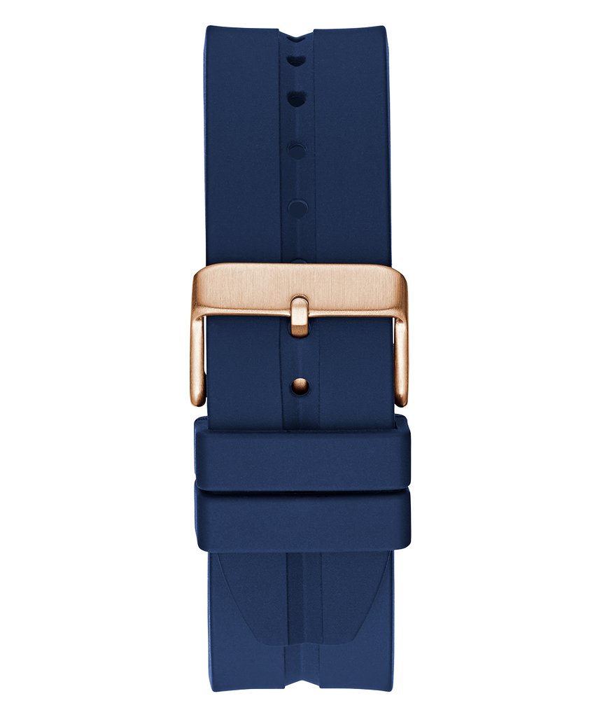 Guess Leo Chronograph Blue Dial Blue Silicone Strap Watch For Men - GW0637G3 Buy Now By Guess