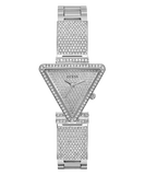 Guess Fame Quartz Crystals Silver Dial Silver Steel Strap Watch For Women - GW0644L1 Buy Now By Guess