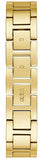 Guess Fame Crystals Gold Dial Gold Steel Strap Watch For Women - GW0644L2 Buy Now By Guess