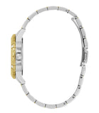 Guess Mist Analog Green Dial Two Tone Steel Strap Watch For Women - GW0723L1 Buy Now By Guess