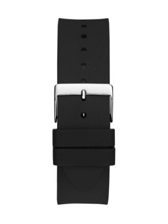 Guess G-Twist Quartz Black Dial Black Silicone Strap Watch For Men - W0911L8 Buy Now By Guess