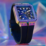 Guess Libra Black Dial Black Silicone Strap Watch For Women - GW0618L3 Buy Now By Guess