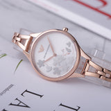 Emporio Armani Aurora Quartz Silver Dial Gold Steel Strap Watch For Women - AR11108 Buy Now By Emporio Armani