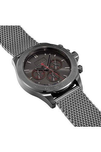Hugo Boss Ikon Grey Dial Grey Mesh Bracelet Watch for Men - 1513443 Buy Now By Hugo Boss