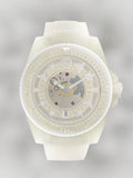 Gucci Dive Automatic White Dial White Rubber Strap Unisex Watch - YA136342 Buy Now By Gucci