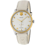 Gucci G Timeless Automatic Silver Dial Beige Leather Strap Watch For Men - YA126348 Buy Now By Gucci