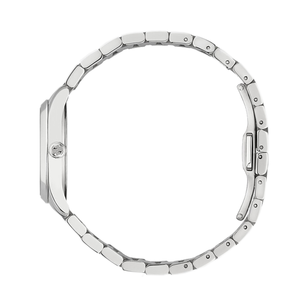 Gucci G Timeless Quartz Mother of Pearl Pink Dial Silver Steel Strap Watch For Women - YA1265013 Buy Now By Gucci