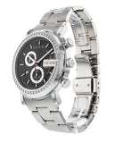 Gucci G Chrono Diamonds Black Dial Silver Steel Strap Watch For Men - YA101324 Buy Now By Gucci