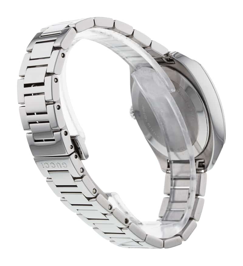 Gucci GG2570 Diamonds Silver Dial Silver Steel Strap Watch For Women - YA142505 Buy Now By Gucci