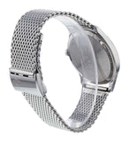 Gucci G-Timeless Motifs Moon Phase Blue Dial Silver Mesh Bracelet Watch For Men - YA126328 Buy Now By Gucci