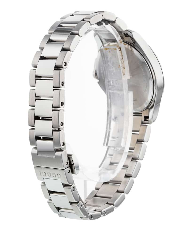Gucci G Timeless Grey Dial Silver Steel Strap Watch For Women - YA126522 Buy Now By Gucci